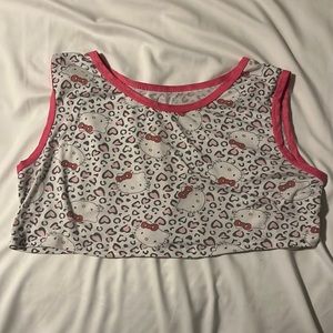 Cute Hello Kitty crop-top!